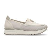 Beige Sneakers voor Vrouwen Rieker , Beige , Dames