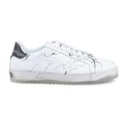 Handgeschilderde Spettersneakers Dee Ocleppo , White , Dames