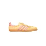 Gestructureerde Gazelle Indoor Sneakers Adidas , Orange , Heren