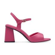 Roze Platte Sandalen voor Vrouwen Marco Tozzi , Pink , Dames