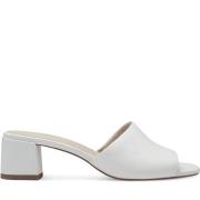 Witte Open Muiltjes Platte Sandalen Tamaris , White , Dames