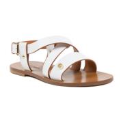 Gesp Sandalen voor Zonnige Avonturen Dee Ocleppo , White , Dames