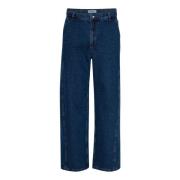 Donker Indigo Denim D-Broek Henrik Vibskov , Blue , Heren