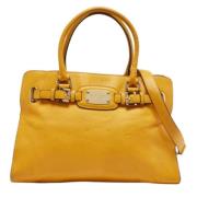 Pre-owned Leather totes Michael Kors Pre-owned , Yellow , Dames