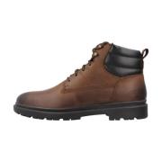 Stijlvolle Veterschoenen Andalo Geox , Brown , Heren