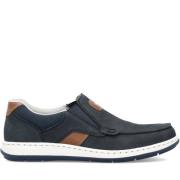 Blauwe Sneakers voor Mannen Rieker , Blue , Heren