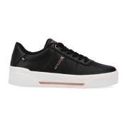 Zwarte Sneakers Rieker , Black , Dames