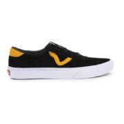 Platform Stof Sneakers Vans , Black , Dames