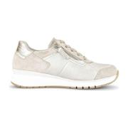 Beige Sneakers voor Vrouwen Gabor , Beige , Dames