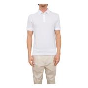 Klassieke Polo T-shirt in Wit Paolo Pecora , White , Heren