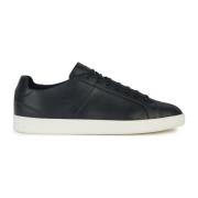 Blauwe Sneakers voor Mannen Geox , Blue , Heren