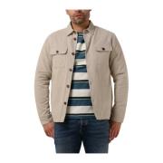 Gewatteerde Herenjas Beige Anerkjendt , Beige , Heren