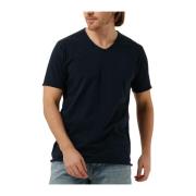 Heren Polo & T-shirts Steward Slub Jersey Dstrezzed , Blue , Heren