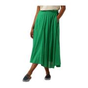 Groene Midi Rok Stella Forest , Green , Dames