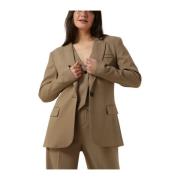 Taupe Muse Blazer voor Dames Copenhagen Muse , Beige , Dames