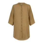 Ramio Kimono Top Cortana , Brown , Dames