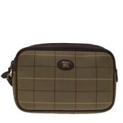 Pre-owned Canvas clutches Burberry Vintage , Multicolor , Dames