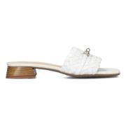 Witte Slippers Stefano Lauran , White , Dames