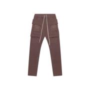 Mauve Cargo Trekkoord Broek Rick Owens , Brown , Heren