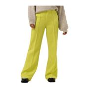 Rechte Broek in Geel Colourful Rebel , Yellow , Dames