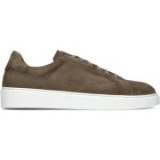 Heren Casual Suede Sneakers Magnanni , Brown , Heren