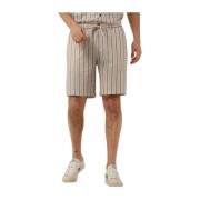 Heren Gestreepte Shorts voor de Zomer Anerkjendt , Multicolor , Heren