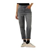 Mom Jeans Grijs Penn&Ink N.Y , Gray , Dames