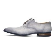 Heren Formele Schoenen Stijlvol Blauw Leer Giorgio , Blue , Heren