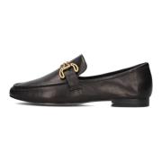 Zwarte Loafers met Gouden Ketting Bibi Lou , Black , Dames