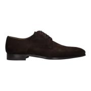 Bruine Suède Derby Veterschoenen Magnanni , Brown , Heren