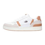 Retro Lage Sneakers T-Clip Lacoste , White , Heren