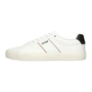 Heren Lage Sneakers Aiden_tenn Hugo Boss , White , Heren