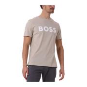 Heren Polo & T-shirts Thinking 1 Hugo Boss , Beige , Heren