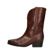 Western Style Leren Laarzen Gabor , Brown , Dames