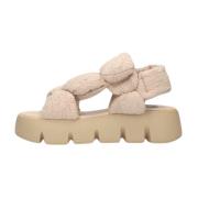 Beige Plateau Sandalen Bonkers-C Steve Madden , Beige , Dames