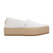 Espadrilles Toms , White , Dames