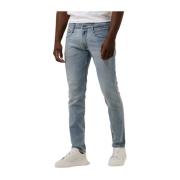 Slim Fit Lichtblauwe Jeans Replay , Blue , Heren