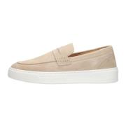 Beige Suède Loafer met Comfortabele Zool Cycleur de Luxe , Beige , Her...