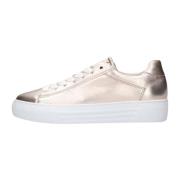 Lage Sneakers voor Dames in Beige Gabor , Beige , Dames