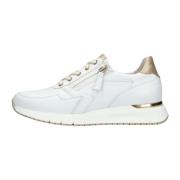 Witte Chunky Sole Sneakers Comfort Collectie Gabor , White , Dames