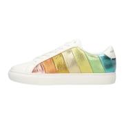 Regenboog Streep Lage Sneakers Kurt Geiger , Multicolor , Dames