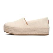 Beige Espadrilles Valencia Zomer Look Toms , Beige , Dames