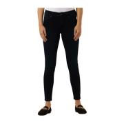 Dames Skinny Jeans in Donkerblauw Drykorn , Black , Dames