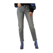 High Five Slim Fit Jeans Scotch & Soda , Gray , Dames