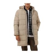 Pufferjas in gebroken wit Selected Homme , Beige , Heren