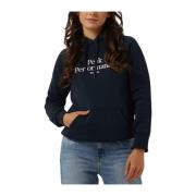 Dames Original Hood Sweater Blauw Peak Performance , Blue , Dames