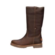 Dames Hoge Laarzen Bambina Panama Jack , Brown , Dames