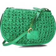 Metallic Groene Schoudertas Elle Lia Fred De La Bretoniere , Green , D...