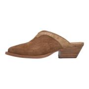 City-Western Stijl Cognac Muiltjes Alpe , Brown , Dames