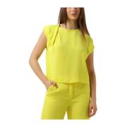 Lime Longsleeve Tops & T-shirts Caroline Biss , Green , Dames